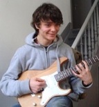 Dorian playing guitar